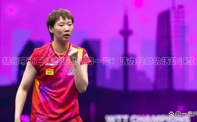 扬州市近日精彩运动赛事一览：活力四射的活动汇聚